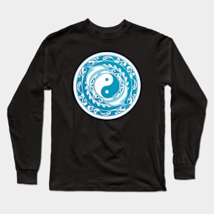 Yin Yang Dolphins Long Sleeve T-Shirt